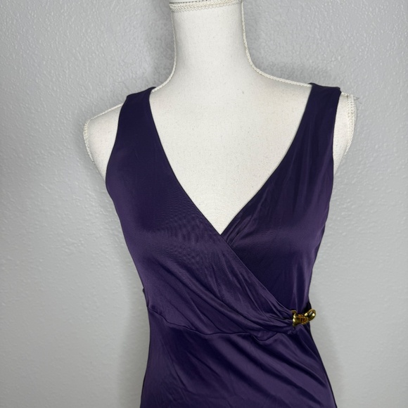Gucci Plum Purple Tank top with Gucci Gold hardware -cp - Picture 2 of 10